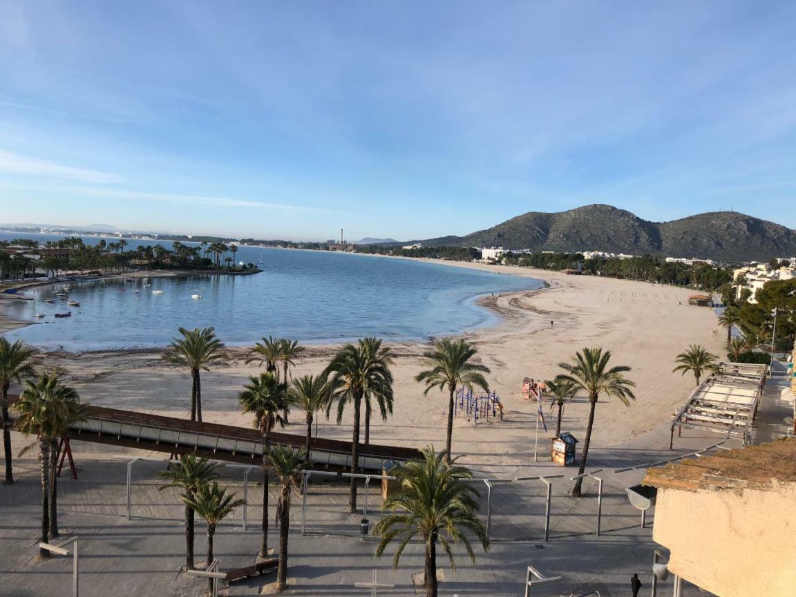 Grand Terrace Apartment In Puerto De Alcudia Kültér fotó